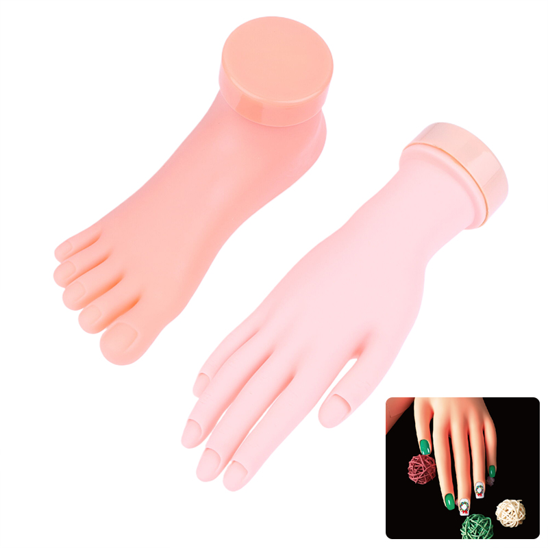 Nail Art Fake Nails - Mano e Piede Finti in Silicone