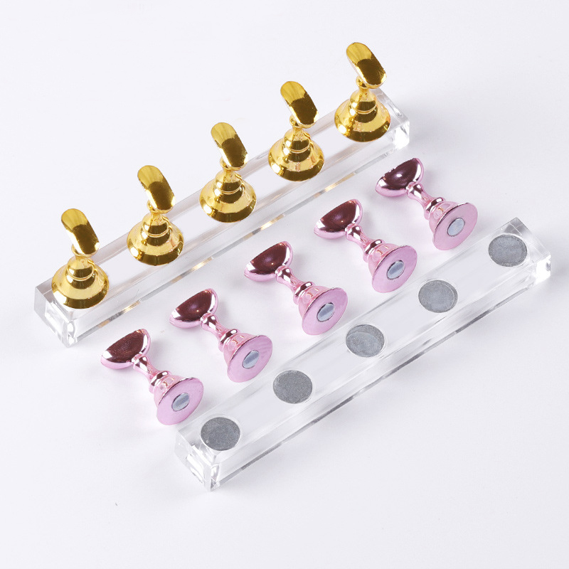 Nail Art Quotes - 5/30 pz/set Supporto per unghie magnetico