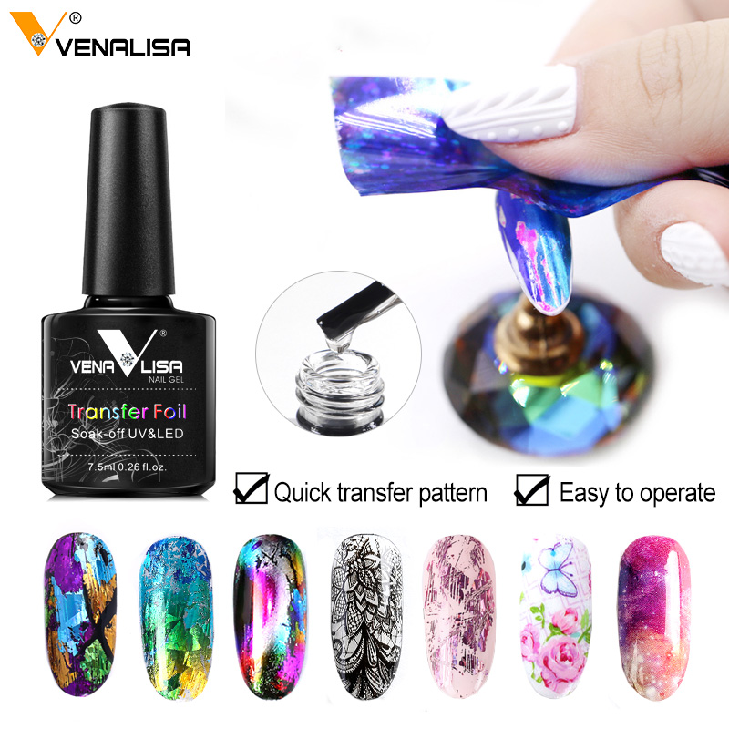 Nail Foil Transfer - Venalisa 7.5ml Lamina di Trasferimento Gel