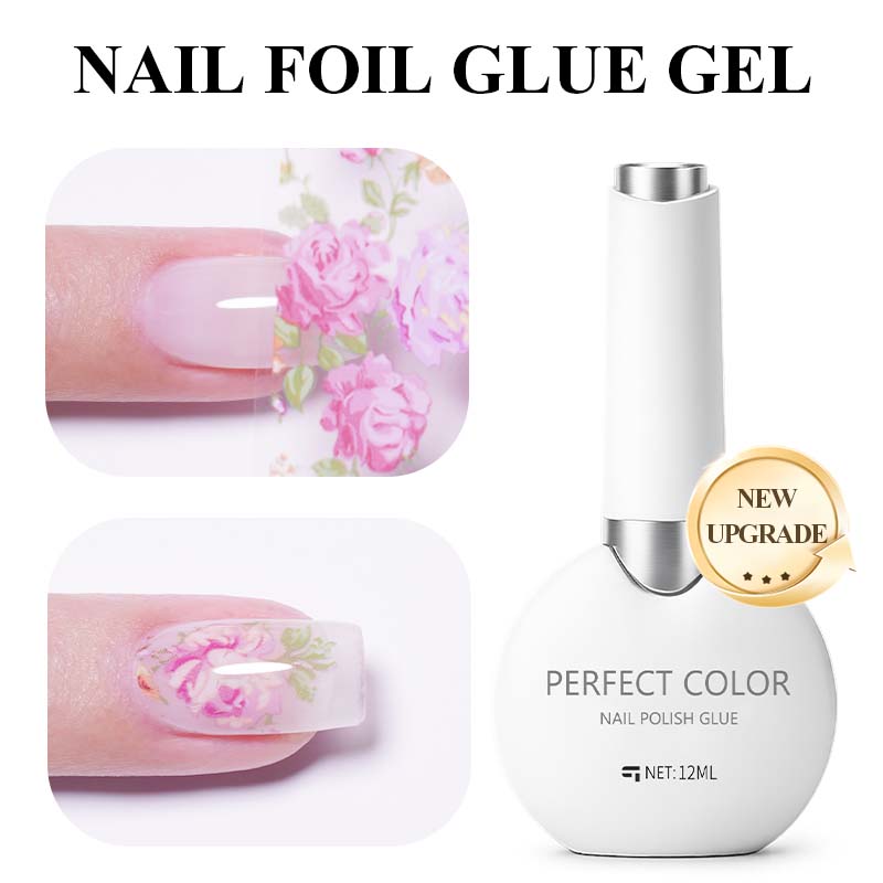 Nail Foil Transfer - PERFECT COLOR Gel Adesivo per Unghie