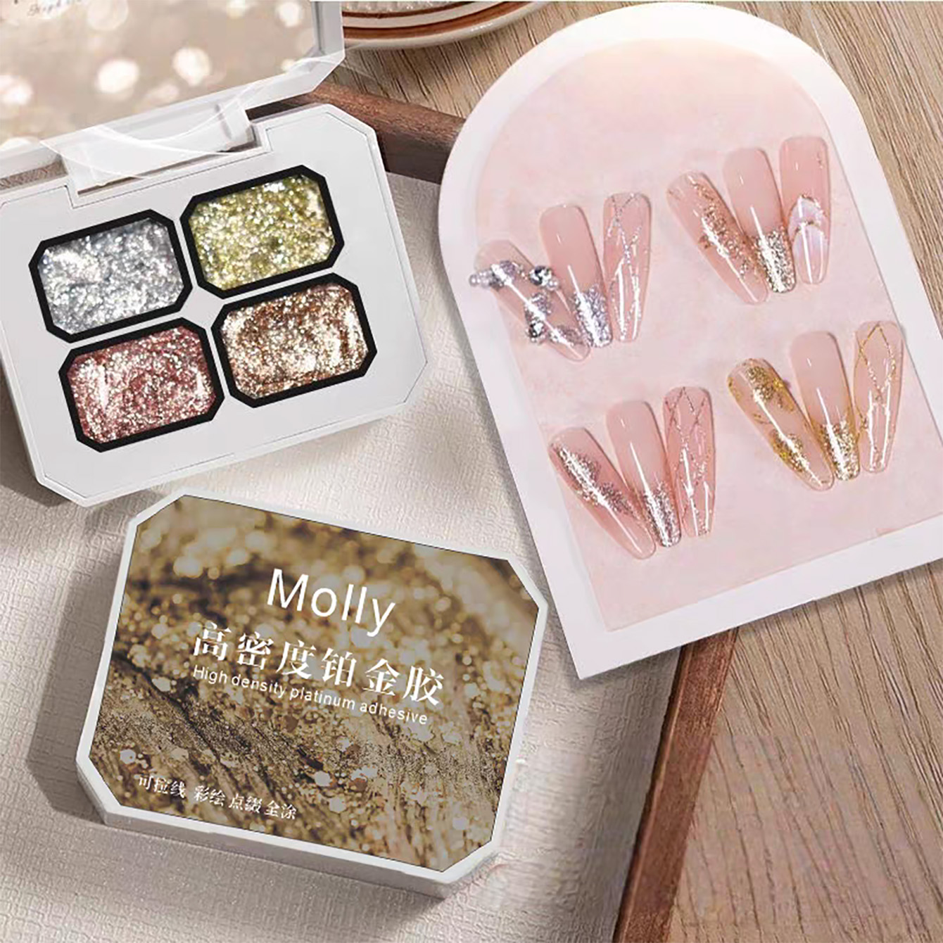 Nail Foil Transfer - MIANEL Palette Gel per Nail Art