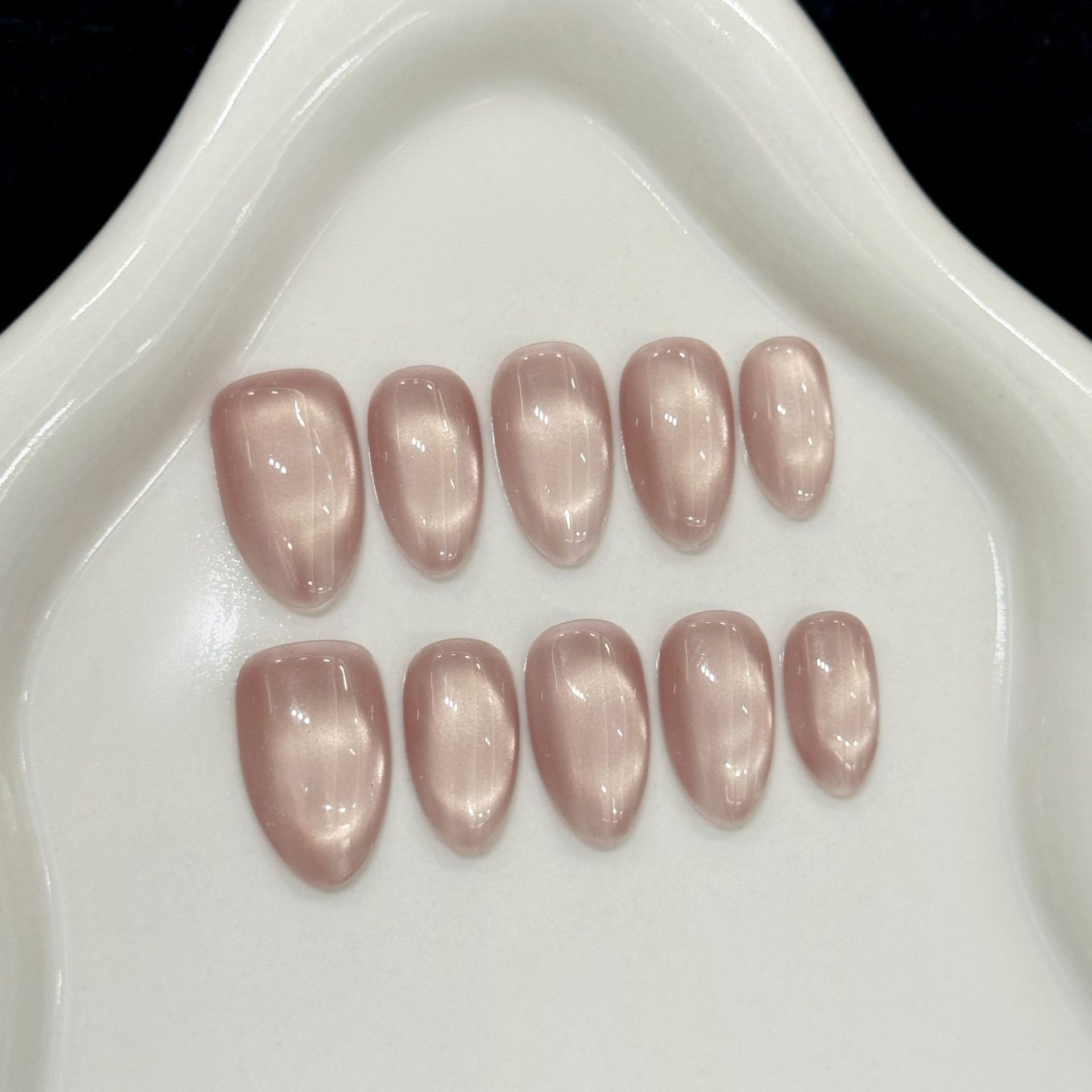 Nail Art Fake Nails - 10 pezzi fatti a mano stampa