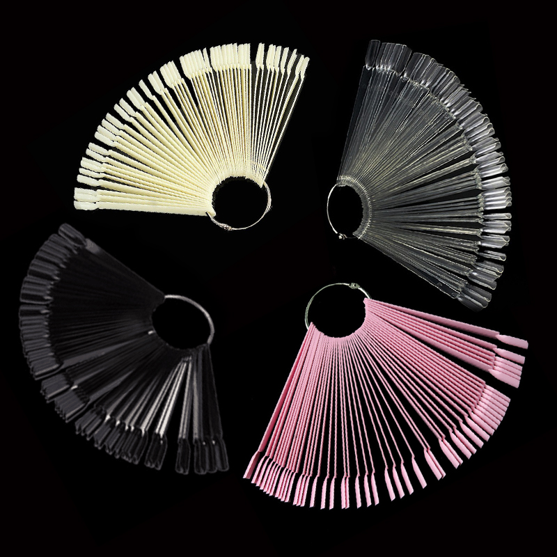 Nail Art Quotes - 4 colori 50 pezzi punte per