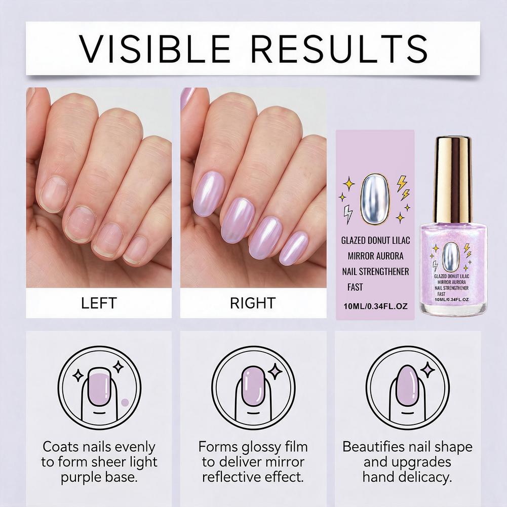Smalto per unghie effetto spec - Nail Art Lilac recensione e prezzo