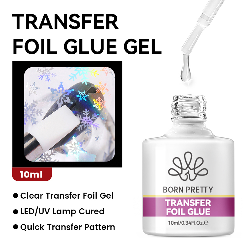 BORN PRETTY Gel Adesivo per Na - Nail Foil Transfer recensione e prezzo