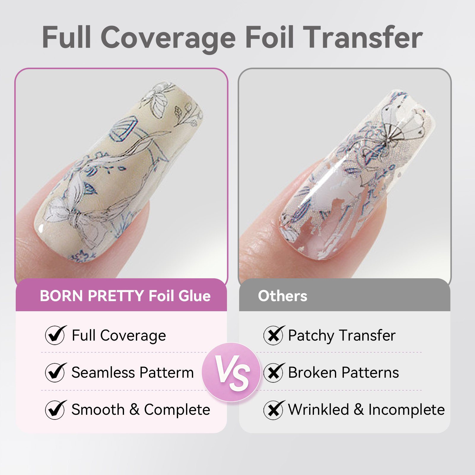 BORN PRETTY Gel Adesivo per Na - Nail Foil Transfer recensione e prezzo