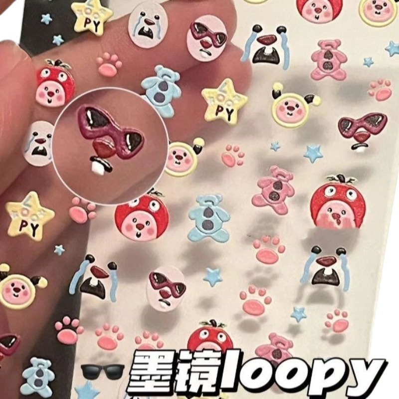 Adesivo 3D in rilievo Loopy, a - Nail Art Quirky recensione e prezzo