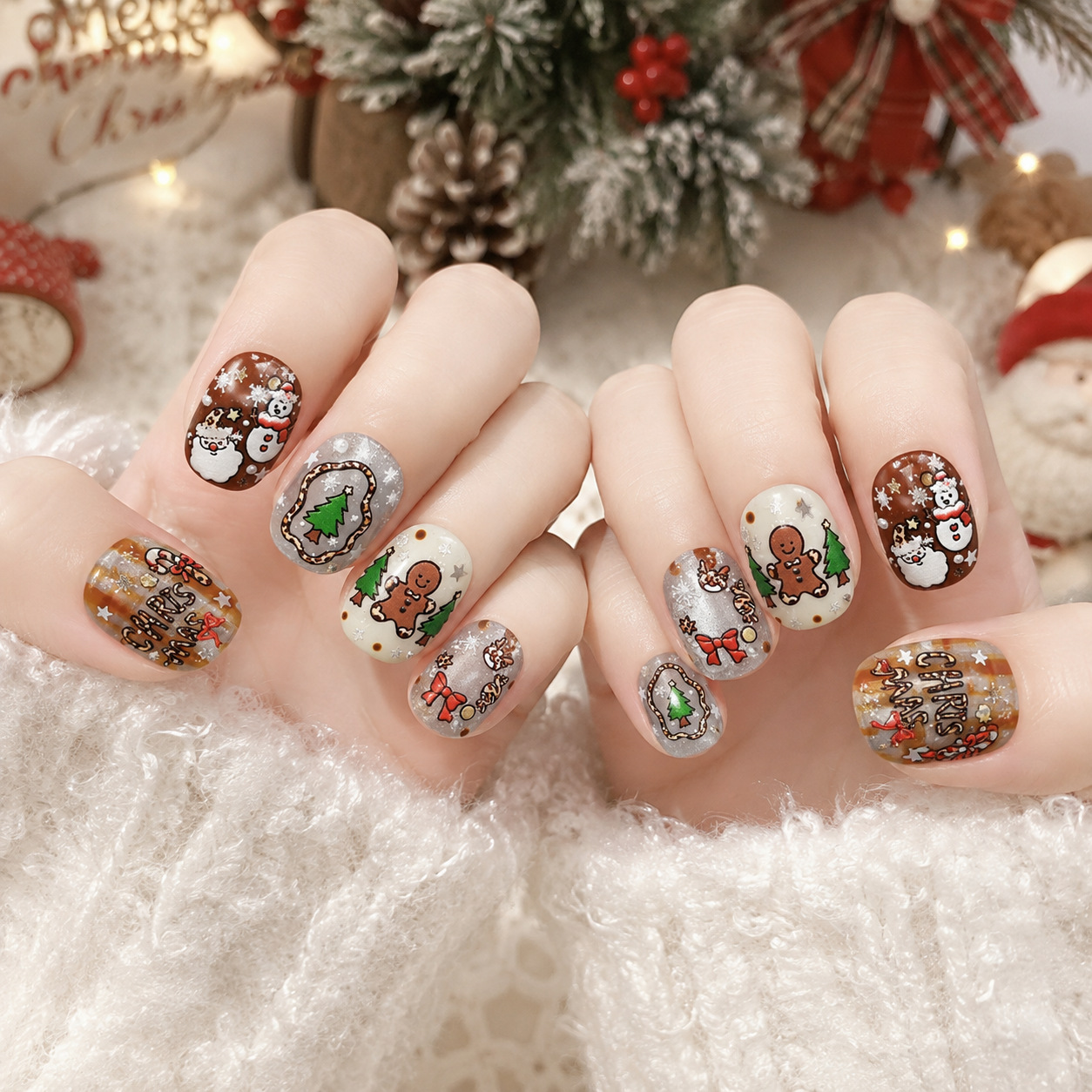 Adesivi per Unghie con Motivi  - Nail Art Xmas Design recensione e prezzo