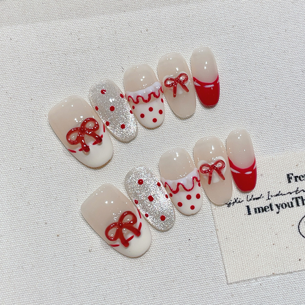 Kit di 10 Unghie Finte Ovali C - Nail Art Oval recensione e prezzo