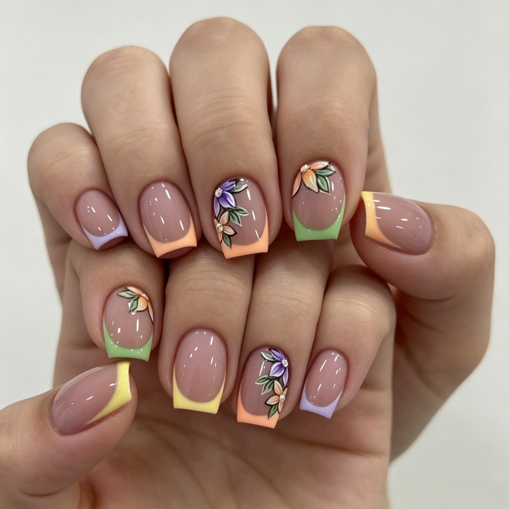 24 Pezzi Unghie Finte Rosa Flo - Nail Art Fake Nails recensione e prezzo