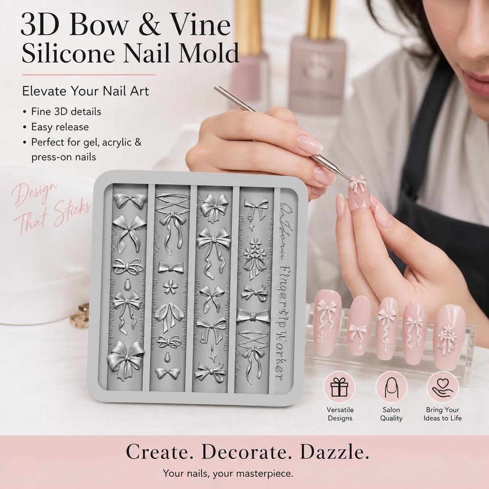 Stampo in silicone artistico v - Nail Art Vintage recensione e prezzo
