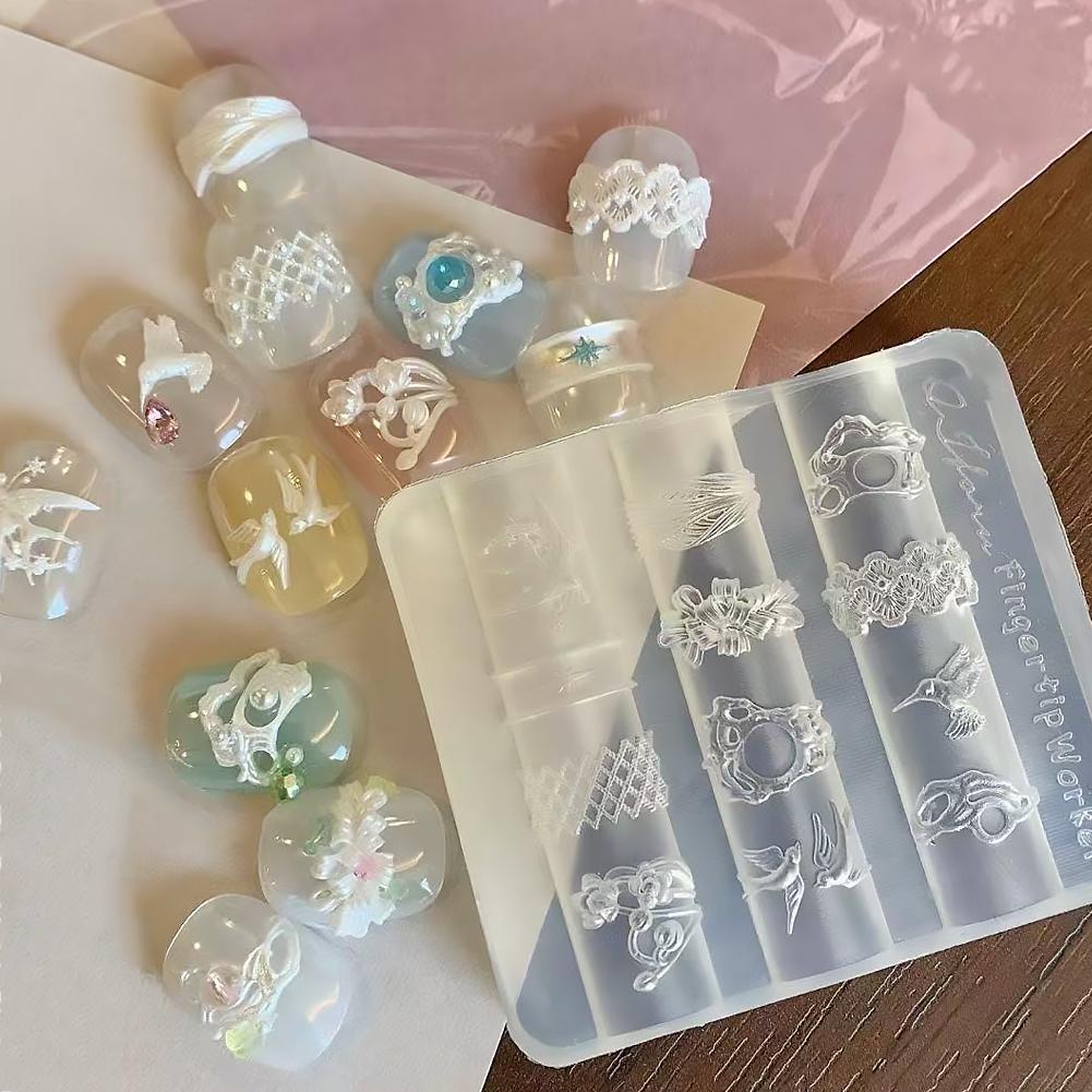 Stampo in silicone artistico v - Nail Art Vintage recensione e prezzo