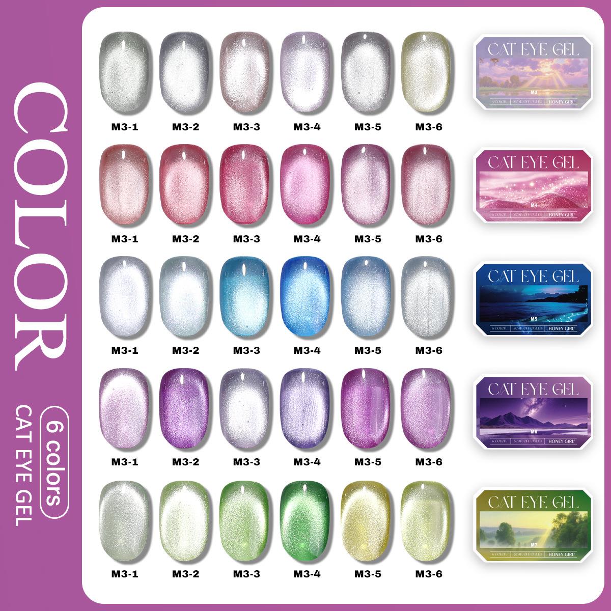 Palette di Smalti Gel Occhio d - Nail Art Emerald recensione e prezzo