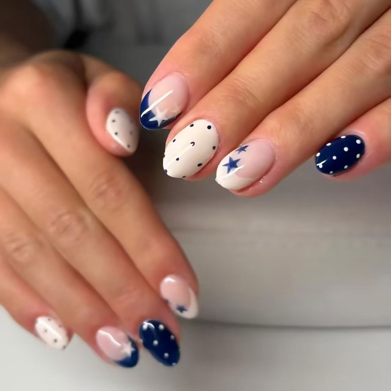 24 pezzi di unghie finte a pre - Nail Art Oval recensione e prezzo
