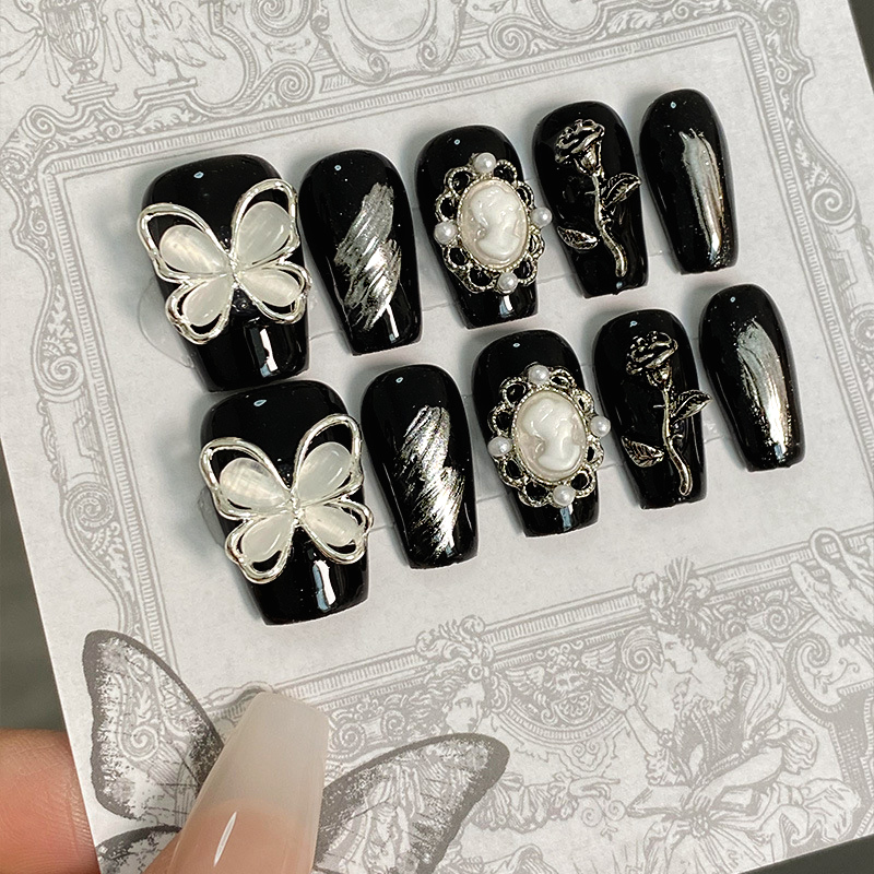 10 pezzi di unghie finte vinta - Nail Art Vintage recensione e prezzo