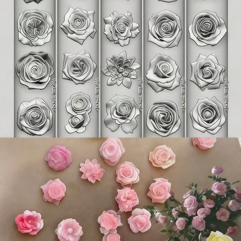 Stampo in Silicone 3D per Nail - Nail Art Vintage recensione e prezzo