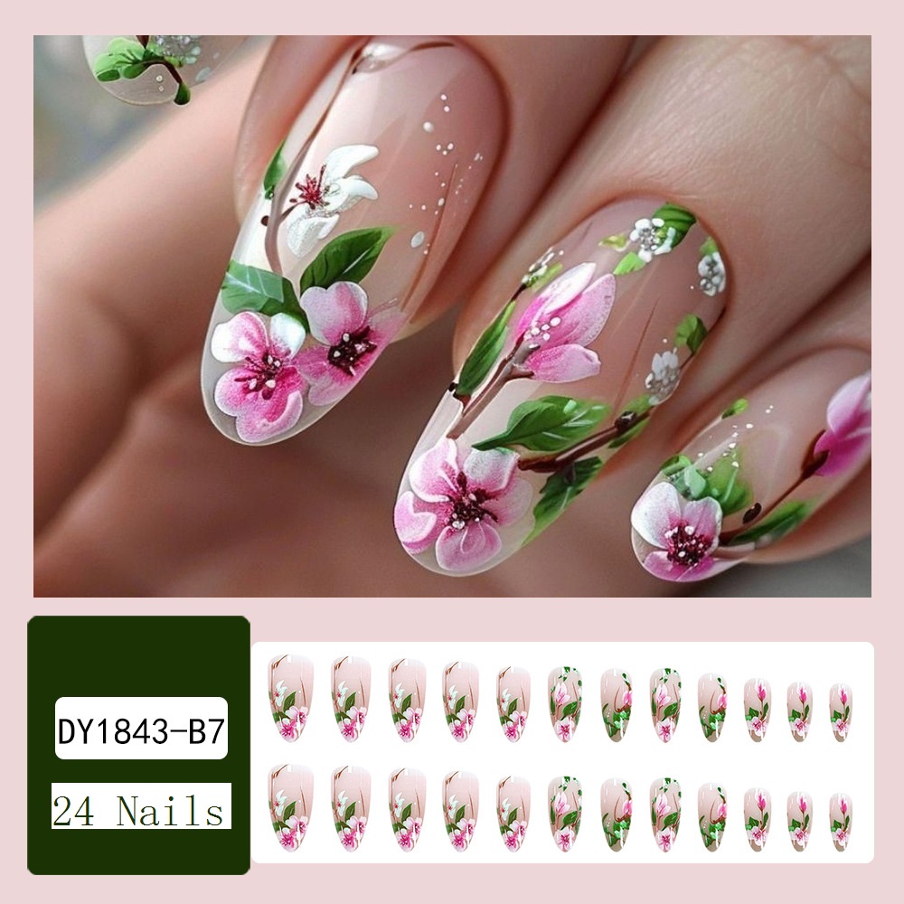 Stampa corta di mandorle sulle - Press On Nail Set recensione e prezzo