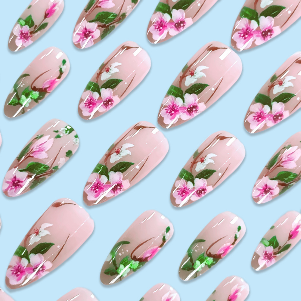 Stampa corta di mandorle sulle - Press On Nail Set recensione e prezzo