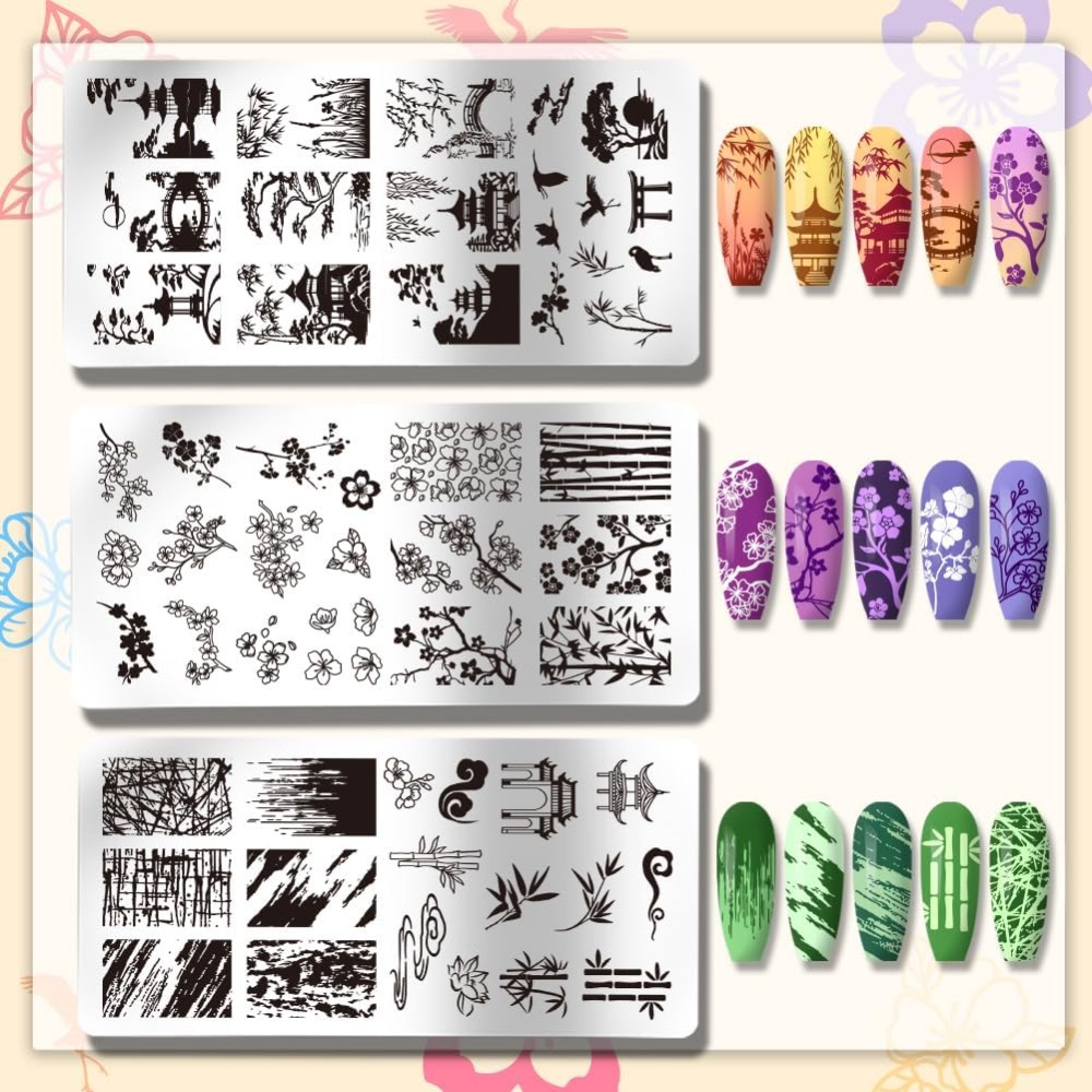 3 pezzi modelli classici di na - Nail Art Vintage recensione e prezzo