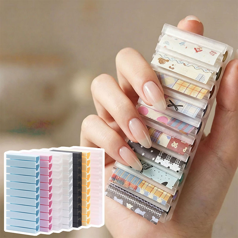 Set di 3 Scatole Porta Fogli p - Nail Foil Transfer recensione e prezzo