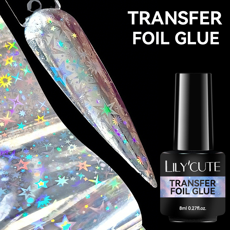 LILYCUTE 8ML Colla per stagnol - Nail Foil Transfer recensione e prezzo