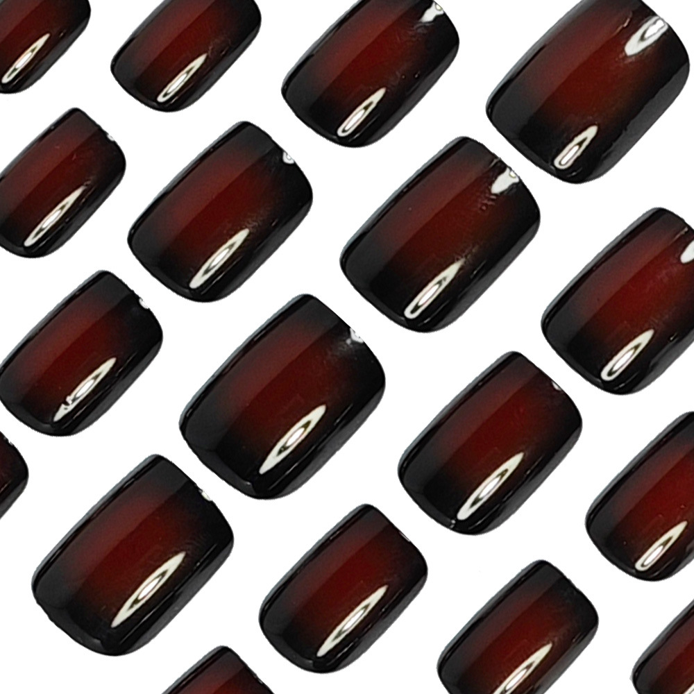 Unghie finte corte quadrate pe - Press On Nail Set recensione e prezzo