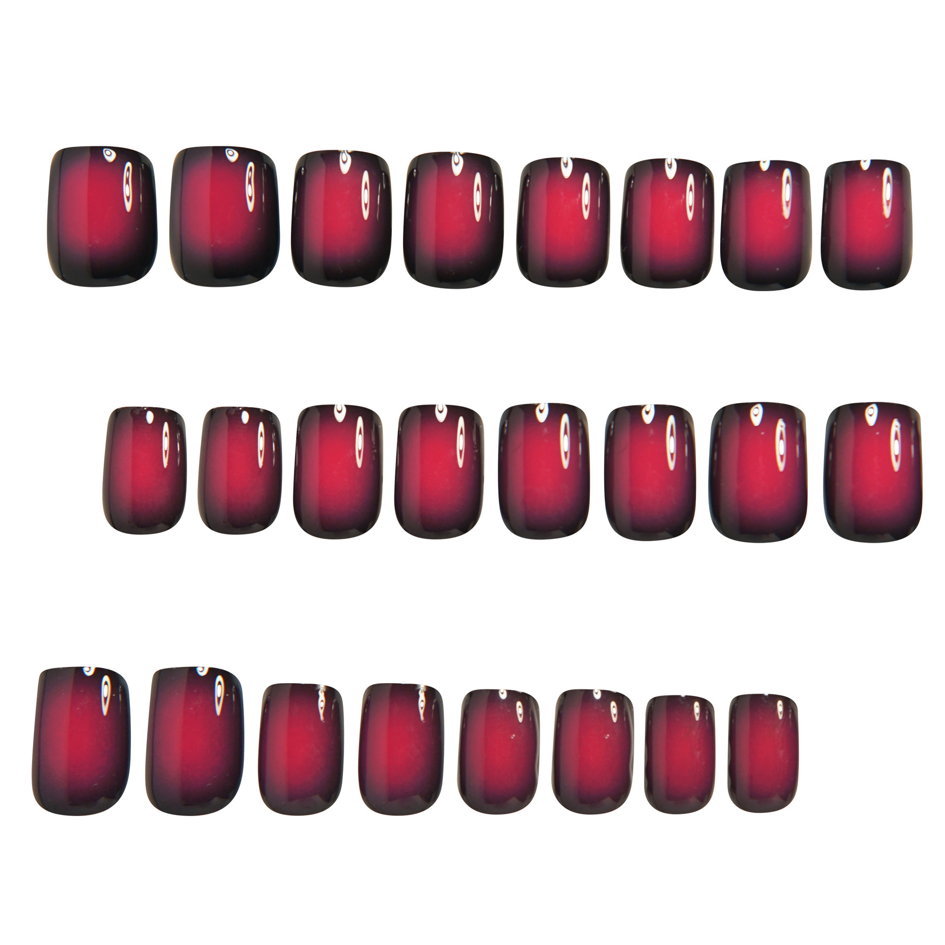 Unghie finte corte quadrate pe - Press On Nail Set recensione e prezzo