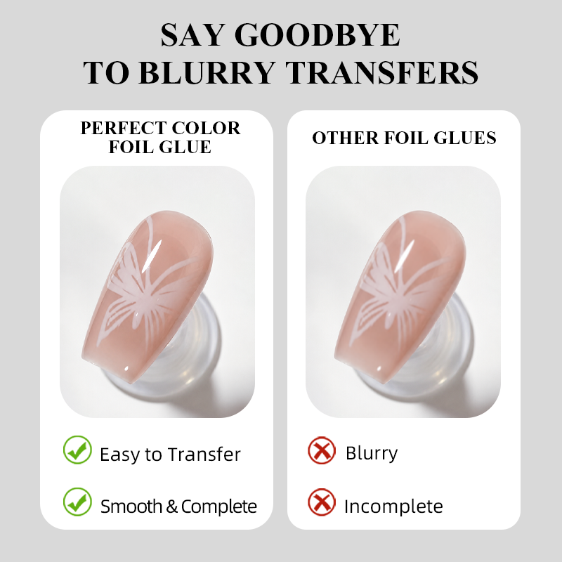 PERFECT COLOR Gel Adesivo per  - Nail Foil Transfer recensione e prezzo