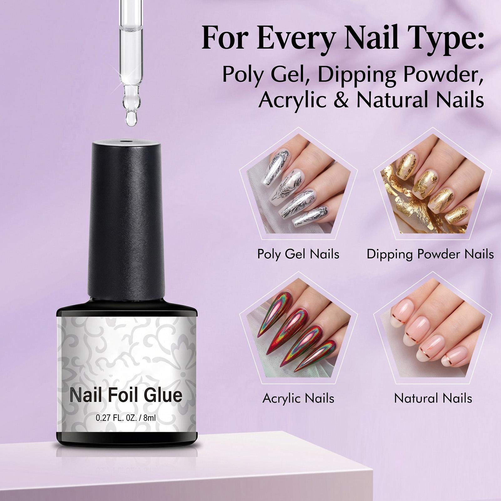 Colla per lamina per unghie 8m - Nail Foil Transfer recensione e prezzo