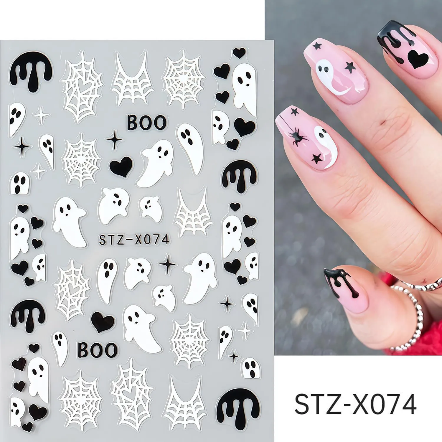 Adesivi per unghie a tema Hall - Nail Art For Men recensione e prezzo