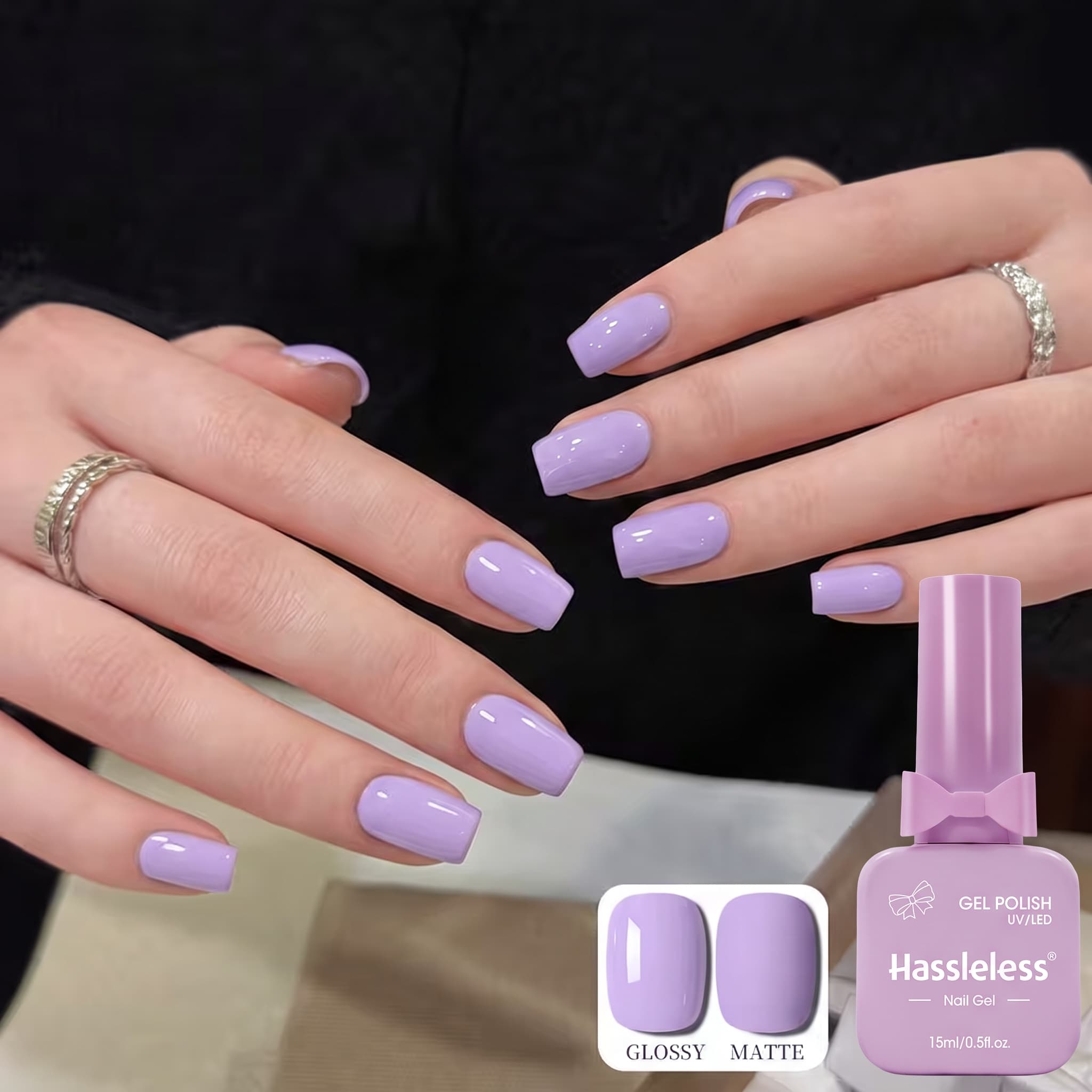 Set di 6 smalti gel per unghie - Nail Art Lilac recensione e prezzo