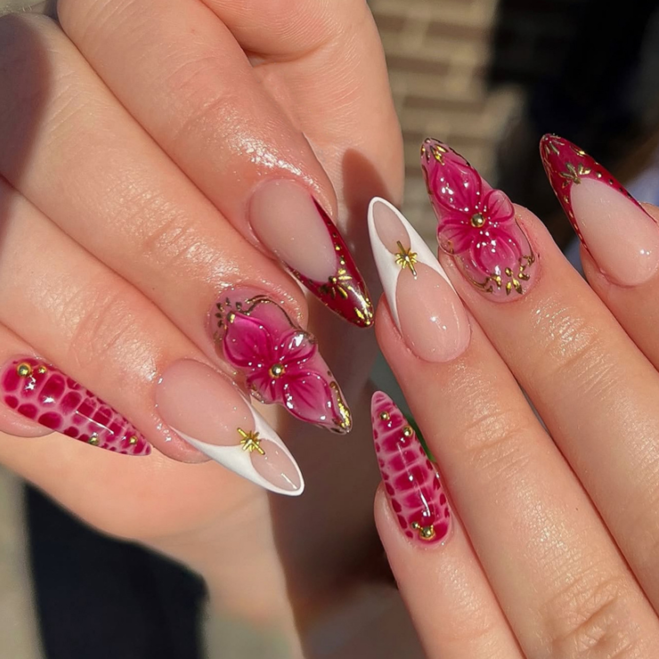 Set di 24 Unghie Finte a Mando - Press On Nail Set recensione e prezzo