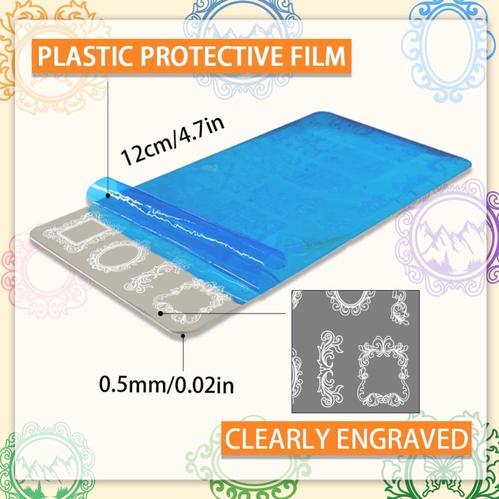 Set di 3 Piastre per Stamping  - Nail Art Vintage recensione e prezzo