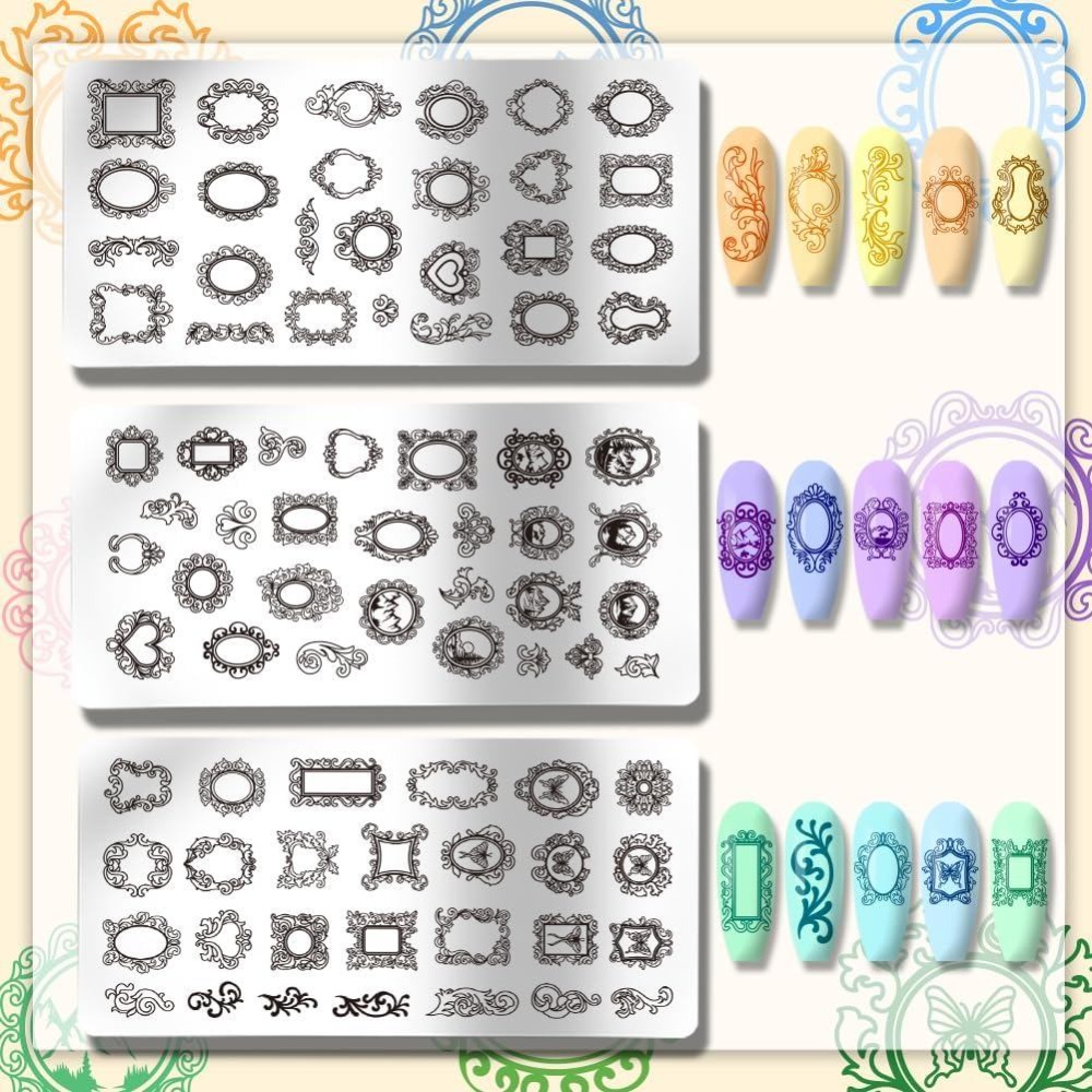 Set di 3 Piastre per Stamping  - Nail Art Vintage recensione e prezzo
