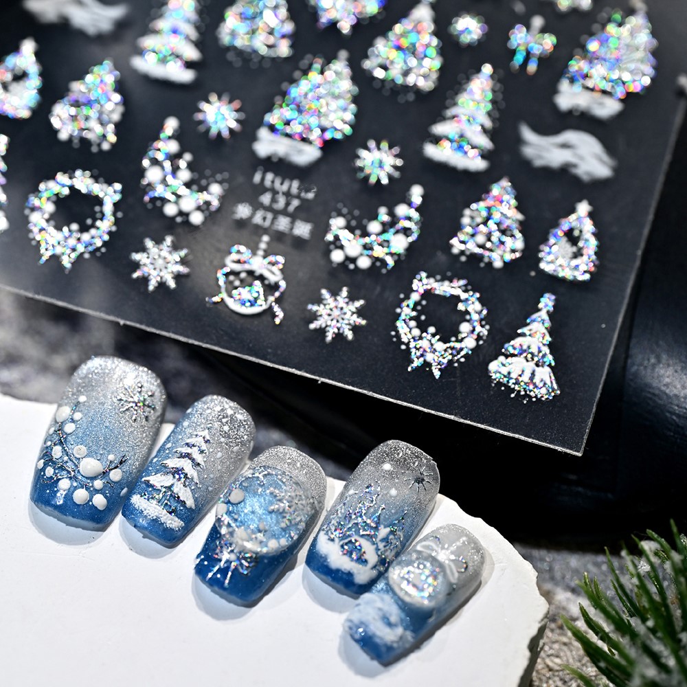 5D in rilievo Castello d'oro/G - Nail Art Xmas Design recensione e prezzo