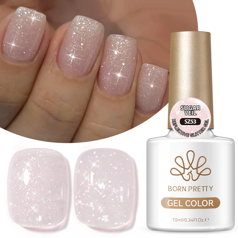 BORN PRETTY 10ml Gel Glitter R - Nail Art Red Wine recensione e prezzo