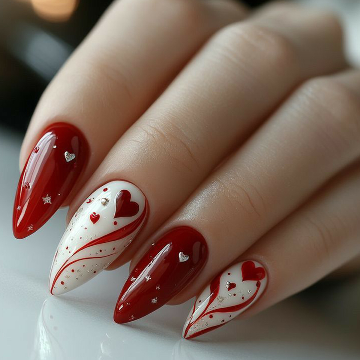 Unghie finte corte medie per d - Press On Nail Set recensione e prezzo