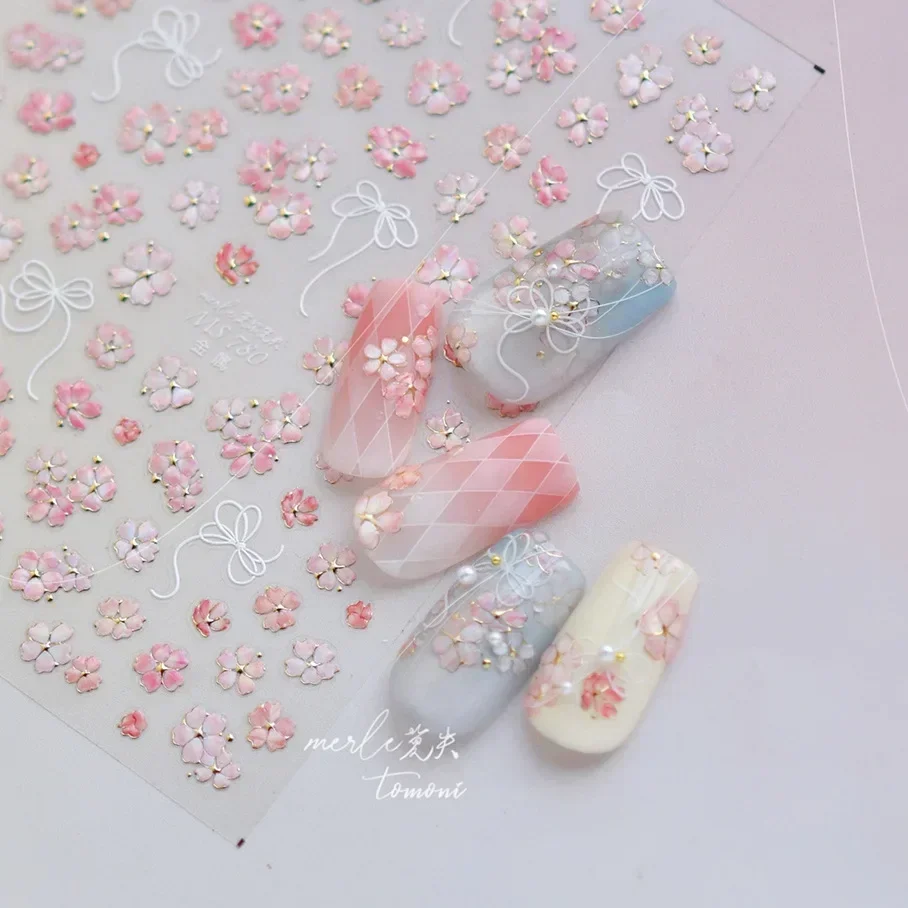 5D Fiori Uccello Farfalla Nail - Nail Art Lilac recensione e prezzo