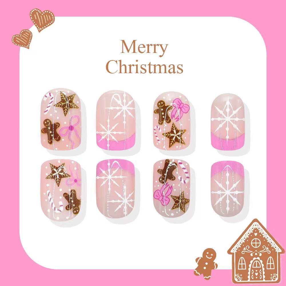 Unghie Finte Natalizie a Press - Press On Nail Set recensione e prezzo