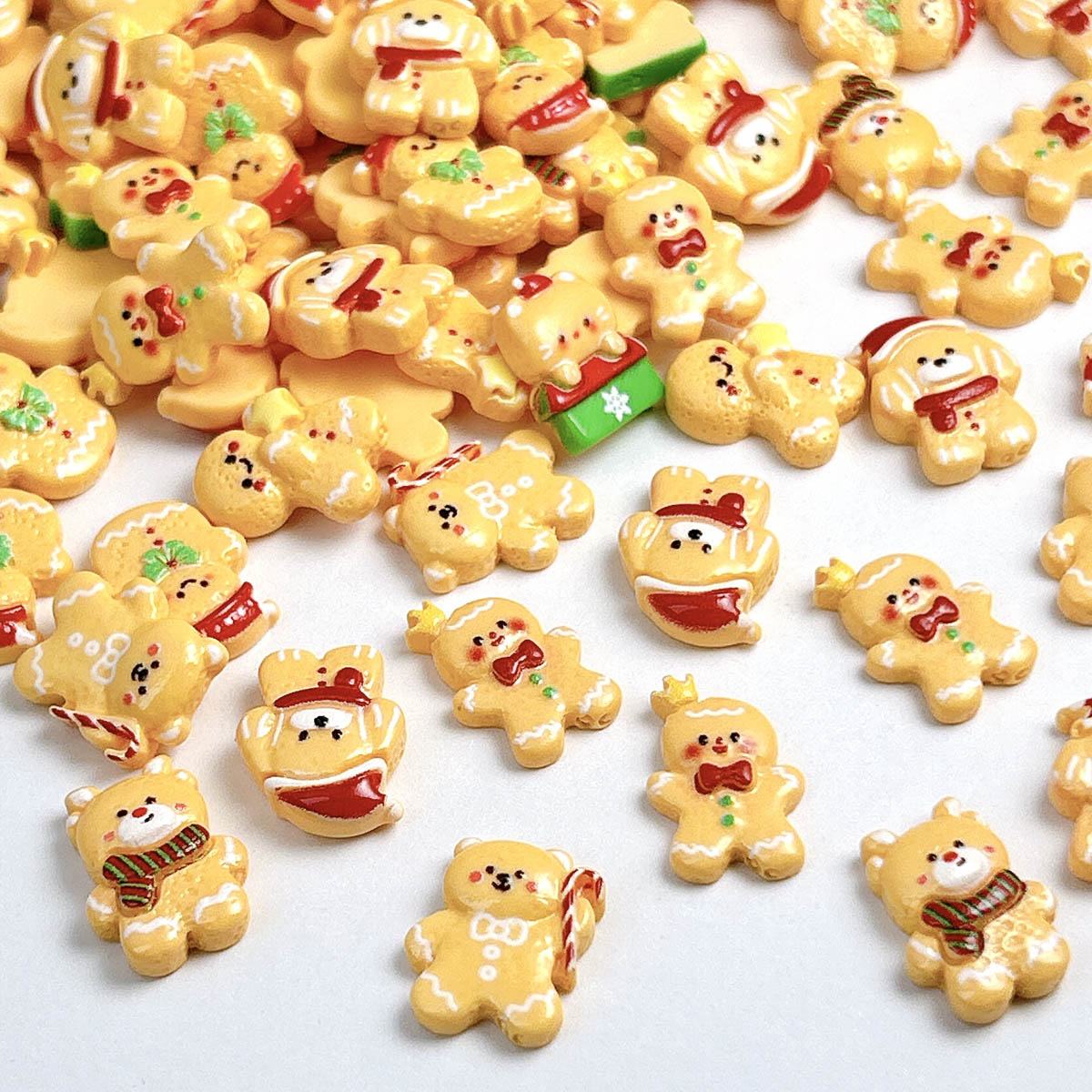 20 pz Kawaii Natale Gingerbrea - Nail Art For Men recensione e prezzo