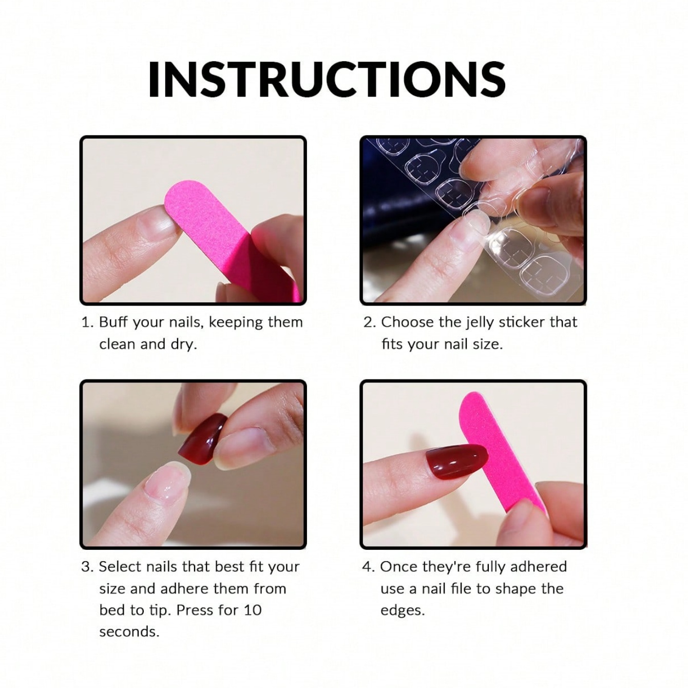 10 pezzi di unghie finte a for - Nail Art Fake Nails recensione e prezzo